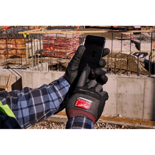 High-Dexterity Anti-Vibration Gloves, Size Small, Synthetic Palm Auto-Cam