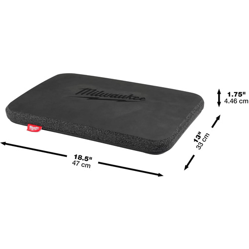 Kneeling Pad, 18.4" L x 13" W, 2.2" Thick Auto-Cam