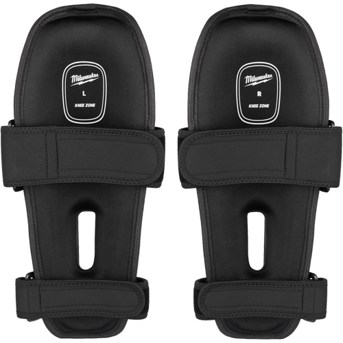 Genouill&egrave;re Dynamic pour travaux de plancher, Style Boucles et crochets, Prot&egrave;ge-genoux Plastique, Tampons Mousse Auto-Cam