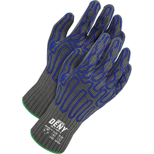 Gants enduits r&eacute;sistants &agrave; la coupe pour le contact alimentaire Deny, Taille 8, Calibre 7, Rev&ecirc;tement Silicone, Enveloppe en PEHP, ASTM ANSI niveau A9/EN 388 niveau F Auto-Cam