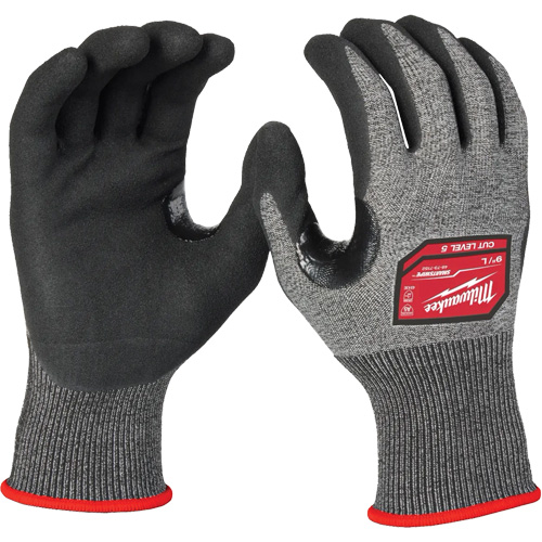 High-Dexterity Gloves, Size Small, 18 Gauge, Nitrile Coated, Polyethylene Shell, ANSI/ISEA 105 Level 5 Auto-Cam