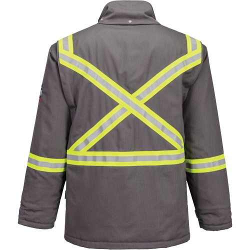 Bizflame&reg; 88/12 Insulated Winter Parka, Grey, Medium (Tall) Auto-Cam