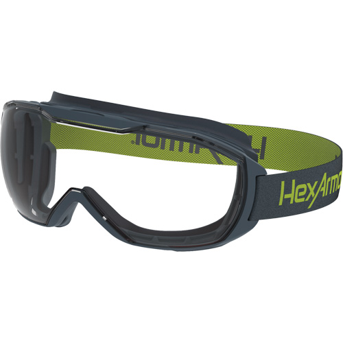 Lunettes &agrave; coque de s&eacute;curit&eacute; MX500, Lentille Transparent, Antibu&eacute;e/Anti-&eacute;gratignures, Ventilation Indirecte Auto-Cam