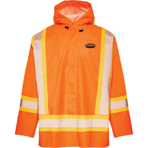Imperm&eacute;able R804 Hurricane, Petit, Orange haute visibilit&eacute; Auto-Cam