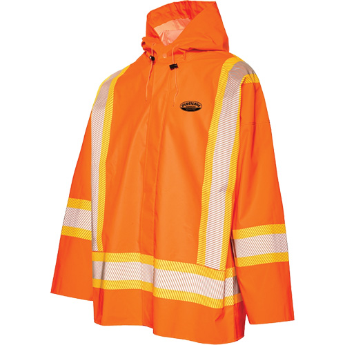 Imperm&eacute;able R804 Hurricane, Petit, Orange haute visibilit&eacute; Auto-Cam