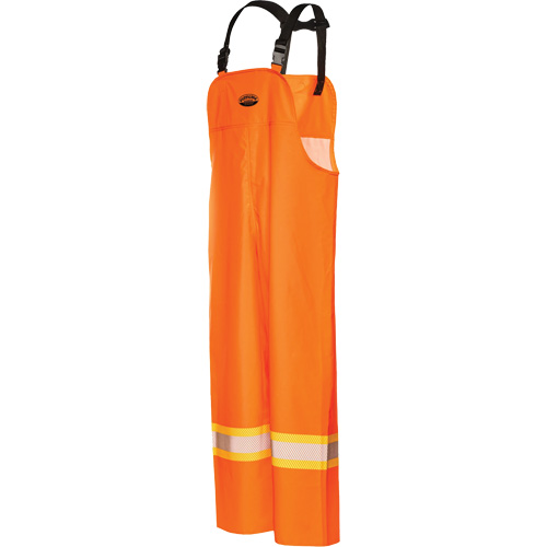 R805 Hurricane Bib Pants, Small, High Visibility Orange Auto-Cam