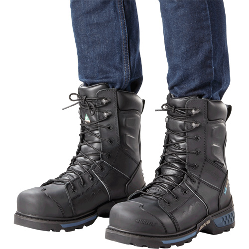 Bottes de s&eacute;curit&eacute; Ice Monster pour hommes, Cuir, Semelle R&eacute;sistant aux perforations, Pointure 7 Auto-Cam