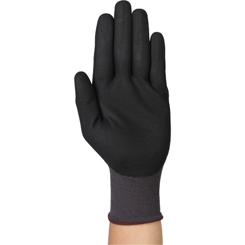 Gants Hyflex 11-844, Taille 5/2T-petit, Calibre 15, Rev&ecirc;tement Mousse de nitrile, Enveloppe en Nylon/Spandex, ASTM ANSI niveau A1/EN 388 niveau 1/EN 388 niveau A Auto-Cam