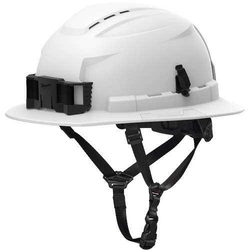 BOLT Full Brim Safety Helmet, CSA Type 2, Ratchet Suspension, Non-Vented Auto-Cam