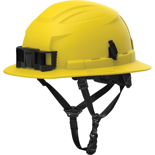 BOLT Full Brim Safety Helmet, CSA Type 2, Ratchet Suspension, Non-Vented Auto-Cam