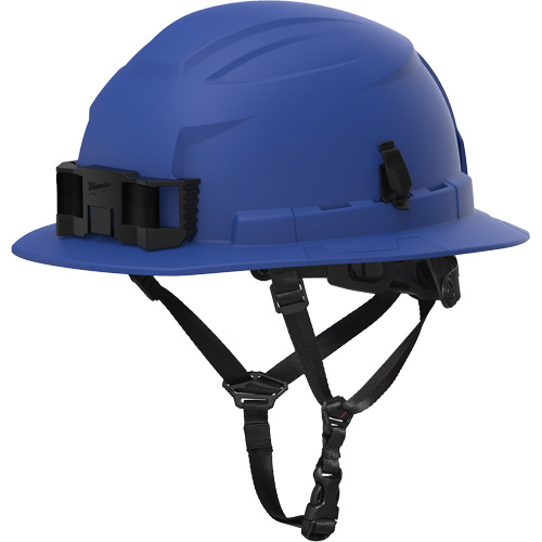 BOLT Full Brim Safety Helmet, CSA Type 2, Ratchet Suspension, Non-Vented Auto-Cam