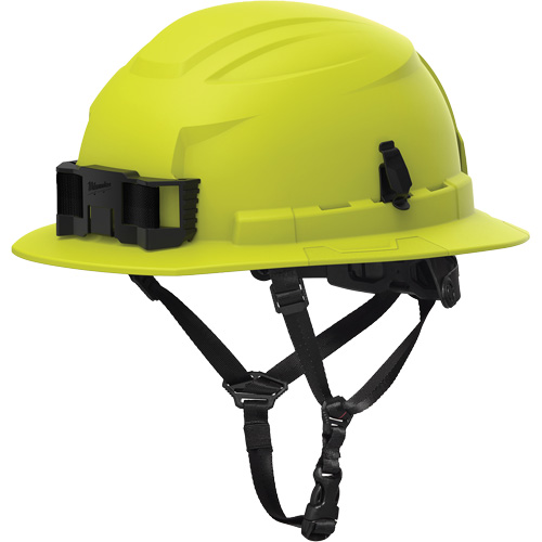 BOLT Full Brim Safety Helmet, CSA Type 2, Ratchet Suspension, Non-Vented Auto-Cam