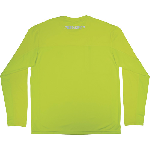Chemise de refroidissement &agrave; manches longues avec protection solaire et UV Chill-Its 6689, Jaune lime haute visibilit&eacute;, Petit Auto-Cam