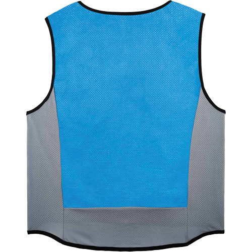 Chill-Its 6667 Wet Evaporative Cooling Vest with Zipper Closure, 4X-Large, Blue Auto-Cam