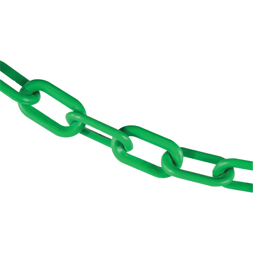 Plastic Barrier Chain, Green Auto-Cam