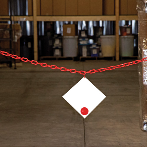 Plastic Barrier Chain, Green Auto-Cam