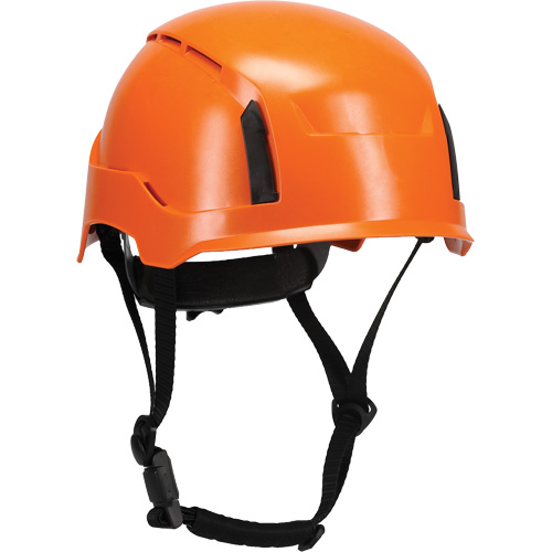 RZRBack Industrial Climbing Helmet, Meets CSA Type 1, Ratchet Suspension, Vented Auto-Cam