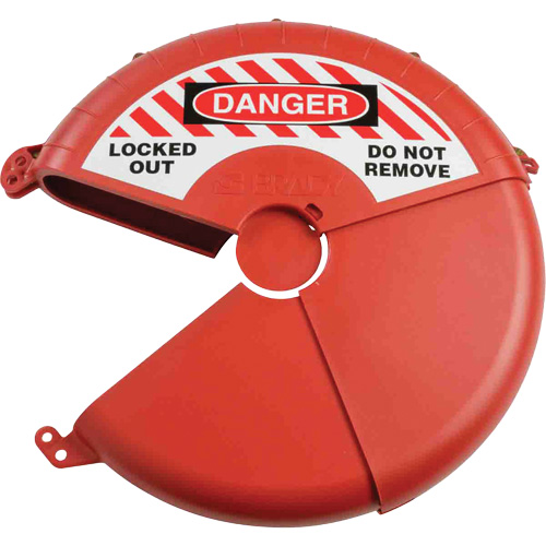 Dispositif de verrouillage coulissant pour vanne &agrave; opercule, Type Volant Auto-Cam