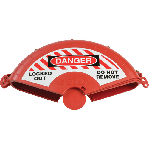 Dispositif de verrouillage coulissant pour vanne &agrave; opercule, Type Volant Auto-Cam