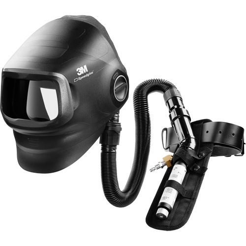 Speedglas G5-01 Heavy-Duty Welding Helmet with V-100 Vortex Cooling Valve, Standard, Welding Auto-Cam