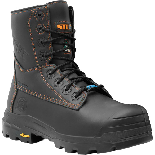 Metpro Flex Work Boots with Metguard, Leather, Size 15, Impermeable Auto-Cam