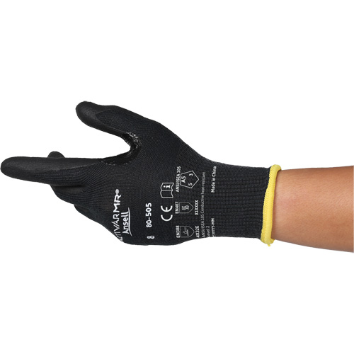Gants r&eacute;sistants &agrave; la chaleur conductrice et &agrave; la coupe ActivArmr 80-505, Taille 11, Calibre 13, Rev&ecirc;tement Mousse de nitrile, Enveloppe en Kevlar/Intercept, ASTM ANSI niveau A5/EN 388 niveau E Auto-Cam