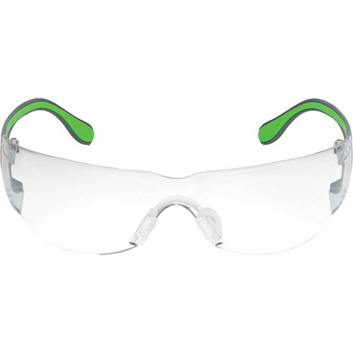 Lunettes de s&eacute;curit&eacute; gris/vert Adapt Lite, Lentille Transparent, Antibu&eacute;e/Anti-&eacute;gratignures, ANSI Z87+/R&eacute;pond ou surpasse la norme CSA Z94.3 Auto-Cam