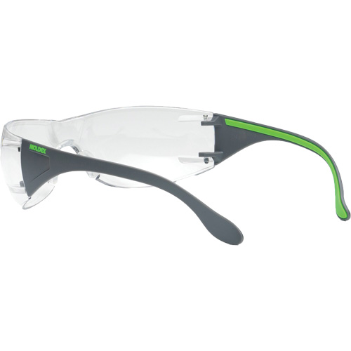 Lunettes de s&eacute;curit&eacute; gris/vert Adapt Lite, Lentille Transparent, Antibu&eacute;e/Anti-&eacute;gratignures, ANSI Z87+/R&eacute;pond ou surpasse la norme CSA Z94.3 Auto-Cam