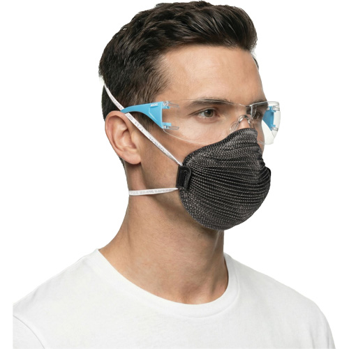 Lunettes de s&eacute;curit&eacute; bleu/blanc Adapt Lite, Lentille Transparent, Antibu&eacute;e/Anti-&eacute;gratignures, ANSI Z87+/R&eacute;pond ou surpasse la norme CSA Z94.3 Auto-Cam