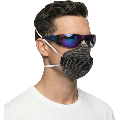 Lunettes de s&eacute;curit&eacute; Adapt Lite, Lentille Miroir bleu, Antibu&eacute;e/Anti-&eacute;gratignures, ANSI Z87+/R&eacute;pond ou surpasse la norme CSA Z94.3 Auto-Cam