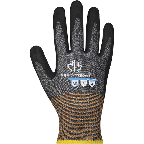 Gants minces r&eacute;sistants &agrave; la coupe PRO S13TAXFN, Taille 11, Calibre 13, Rev&ecirc;tement Mousse de nitrile, Enveloppe en TenActiv, ASTM ANSI niveau A5 Auto-Cam