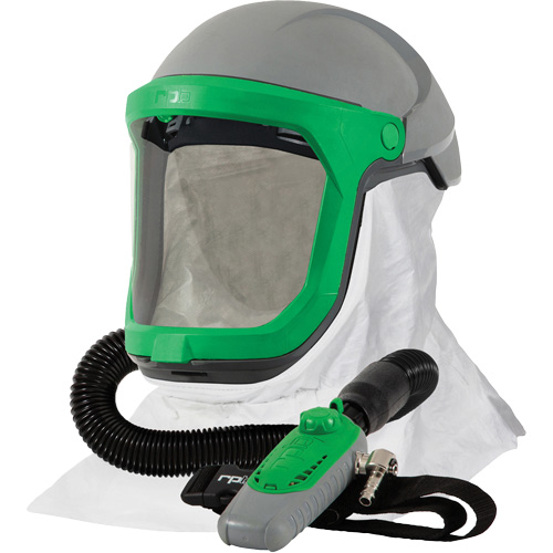 Respirateur Z-Link avec cape &agrave; l'&eacute;paule Tychem 4000 & C40, Respirateur &agrave; masque/Masque de soudage Auto-Cam