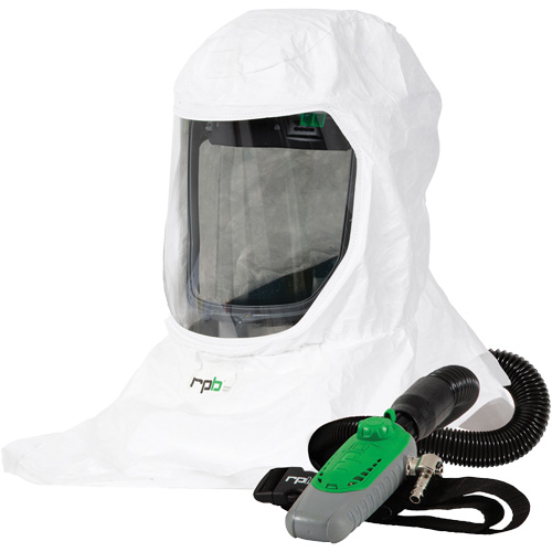 Respirateur T-Link avec casquette, tube de respiration & C40, Cagoule ample & visi&egrave;re Auto-Cam