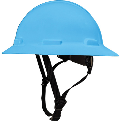 Casque de s&eacute;curit&eacute; &agrave; bordure compl&egrave;te LIDGUARD avec mentonni&egrave;re, R&eacute;pond aux normes CSA type 1, Suspension Rochet, Ventil&eacute; Auto-Cam