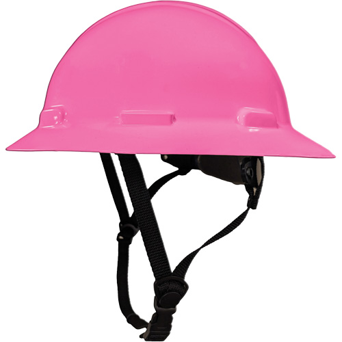 Casque de s&eacute;curit&eacute; &agrave; bordure compl&egrave;te LIDGUARD avec mentonni&egrave;re, R&eacute;pond aux normes CSA type 1, Suspension Rochet, Ventil&eacute; Auto-Cam