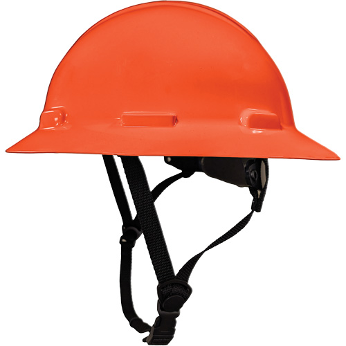 Casque de s&eacute;curit&eacute; &agrave; bordure compl&egrave;te LIDGUARD avec mentonni&egrave;re, R&eacute;pond aux normes CSA type 1, Suspension Rochet, Ventil&eacute; Auto-Cam