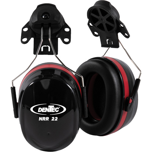 SEALTEC 500 Series Earmuff with Stainless Steel Dual Arms, Cap Mount, 26 dB NRR dB Auto-Cam