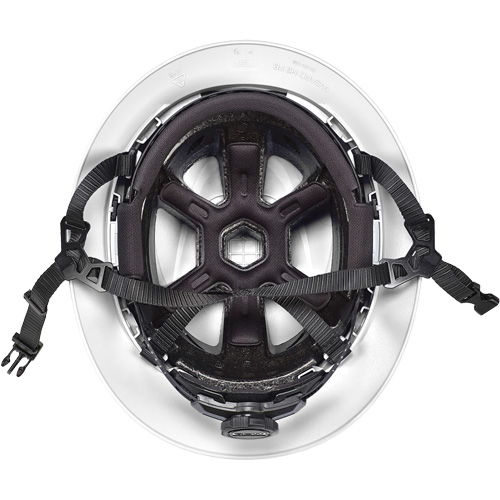 V-Gard H2&reg; Full Brim Safety Helmet, Ratchet Suspension, Non-Vented Auto-Cam