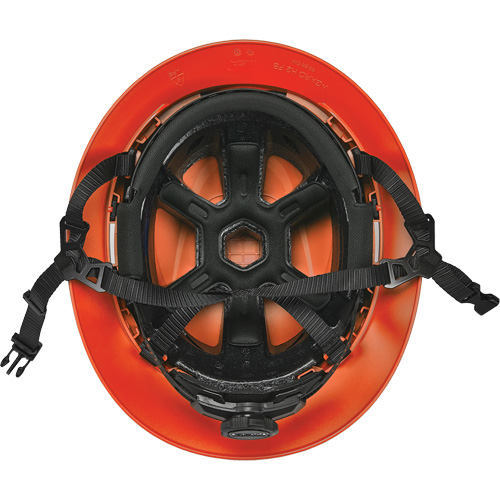 V-Gard H2&reg; Full Brim Safety Helmet, Ratchet Suspension, Non-Vented Auto-Cam