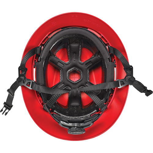 V-Gard H2&reg; Full Brim Safety Helmet, Ratchet Suspension, Non-Vented Auto-Cam