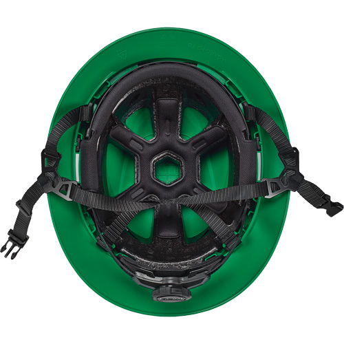 V-Gard H2&reg; Full Brim Safety Helmet, Ratchet Suspension, Non-Vented Auto-Cam