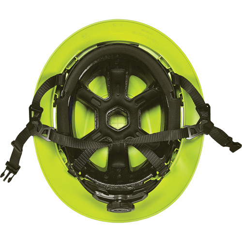 V-Gard H2&reg; Full Brim Safety Helmet, Ratchet Suspension, Non-Vented Auto-Cam