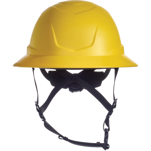 V-Gard H2&reg; Full Brim Safety Helmet, Ratchet Suspension, Non-Vented Auto-Cam
