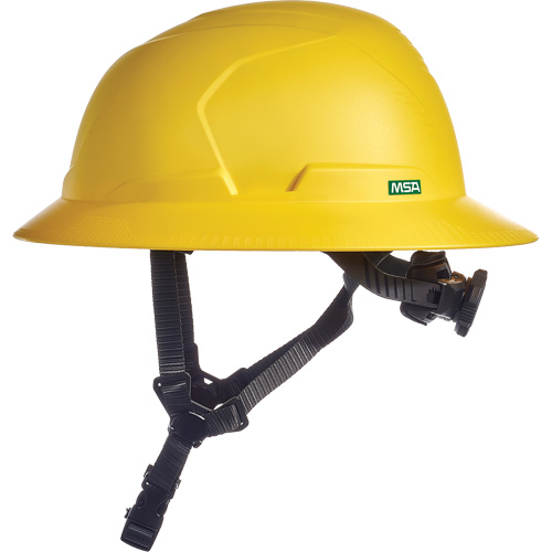 V-Gard H2&reg; Full Brim Safety Helmet, Ratchet Suspension, Non-Vented Auto-Cam