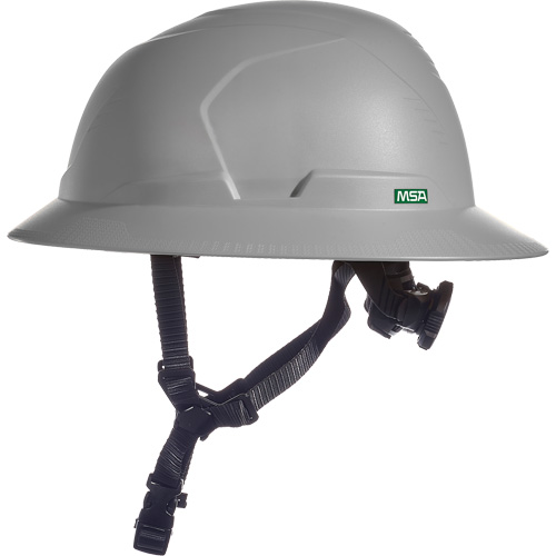 V-Gard H2&reg; Full Brim Safety Helmet with Mips&reg; Safety System, Ratchet Suspension, Non-Vented Auto-Cam