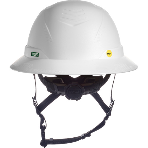 V-Gard H2&reg; Full Brim Safety Helmet with Mips&reg; Safety System, Ratchet Suspension, Non-Vented Auto-Cam