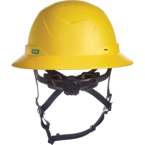 V-Gard H2&reg; Full Brim Safety Helmet with Mips&reg; Safety System, Ratchet Suspension, Non-Vented Auto-Cam