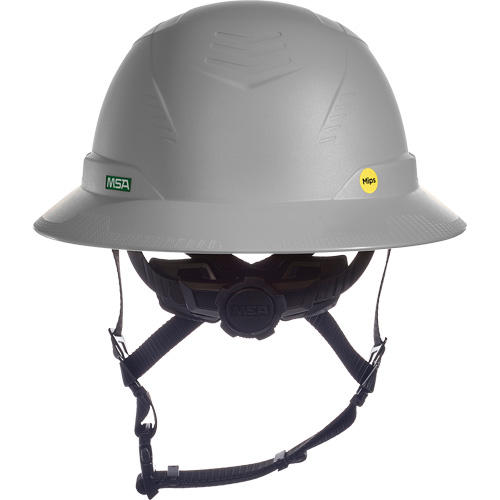 V-Gard H2&reg; Full Brim Safety Helmet with Mips&reg; Safety System, Ratchet Suspension, Non-Vented Auto-Cam
