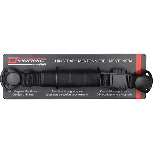 Dyna-Clic 4-Point Chin Strap with Magnetic Clip and Chin Pad Auto-Cam