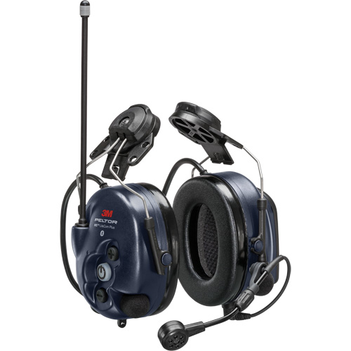 PELTOR WS LiteCom Plus Headset, Cap Mount Style Auto-Cam